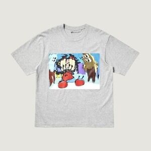 Uniqlo x Cactus Plant Flea Market x Spongebob Mr Krabs T Shirt Grey L
